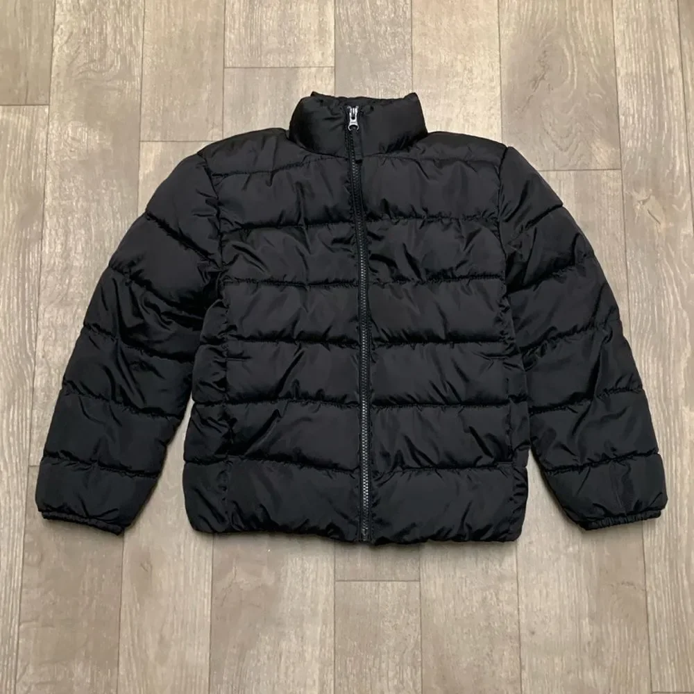 Kids‎ The Children’s Place Puffer Black Full Zip Jacket